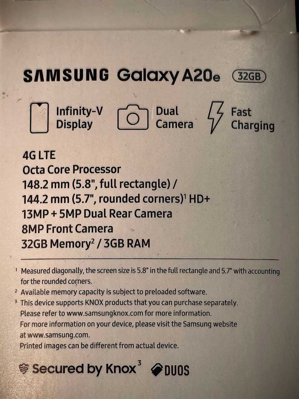 Samsung A20e Dual Sim