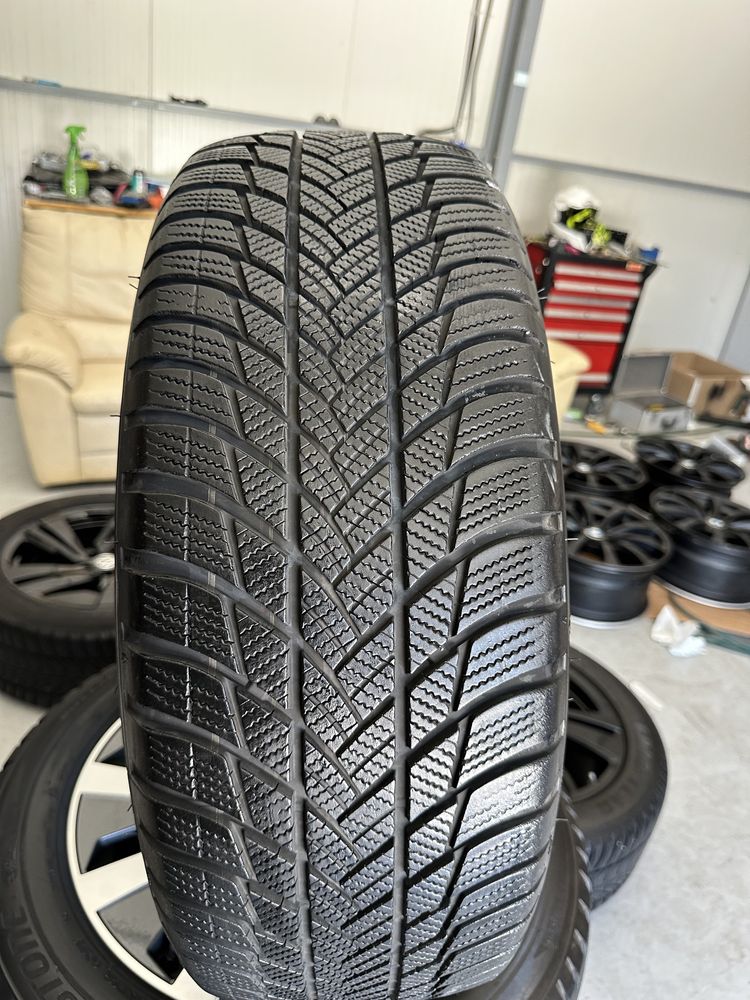 jante audi a6 a 5 5x112 bicolore top anvelope 225 55 18 bridgestone