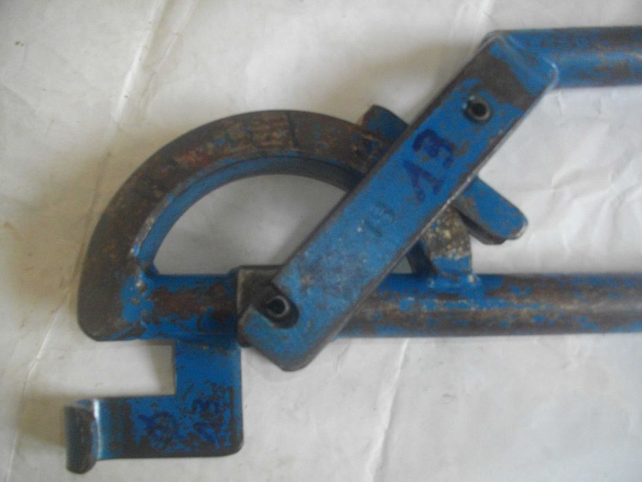 Масивен Тръбогиб старо качество Уред огъване тръби 22мм-18мм-15мм-12мм