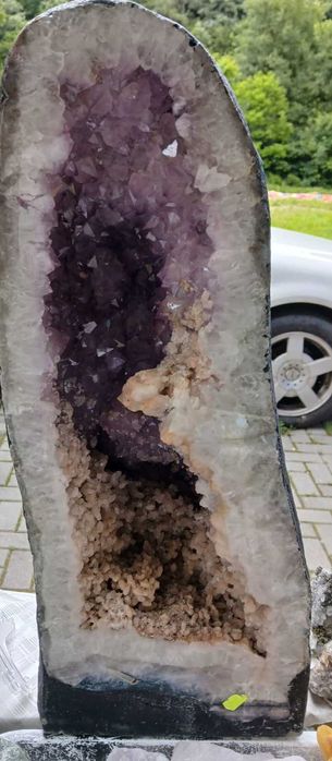 Vand Geode Ametist si Citrin