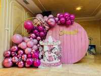 Aranjamente - decoratiuni - evenimente - fum greu- baloane/florale