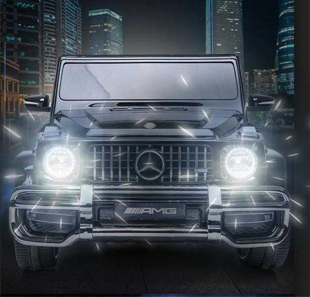 ДВУМЕСТЕН Акумулаторен джип Mercedes-Benz G63 AMG 24V батерия,MP3