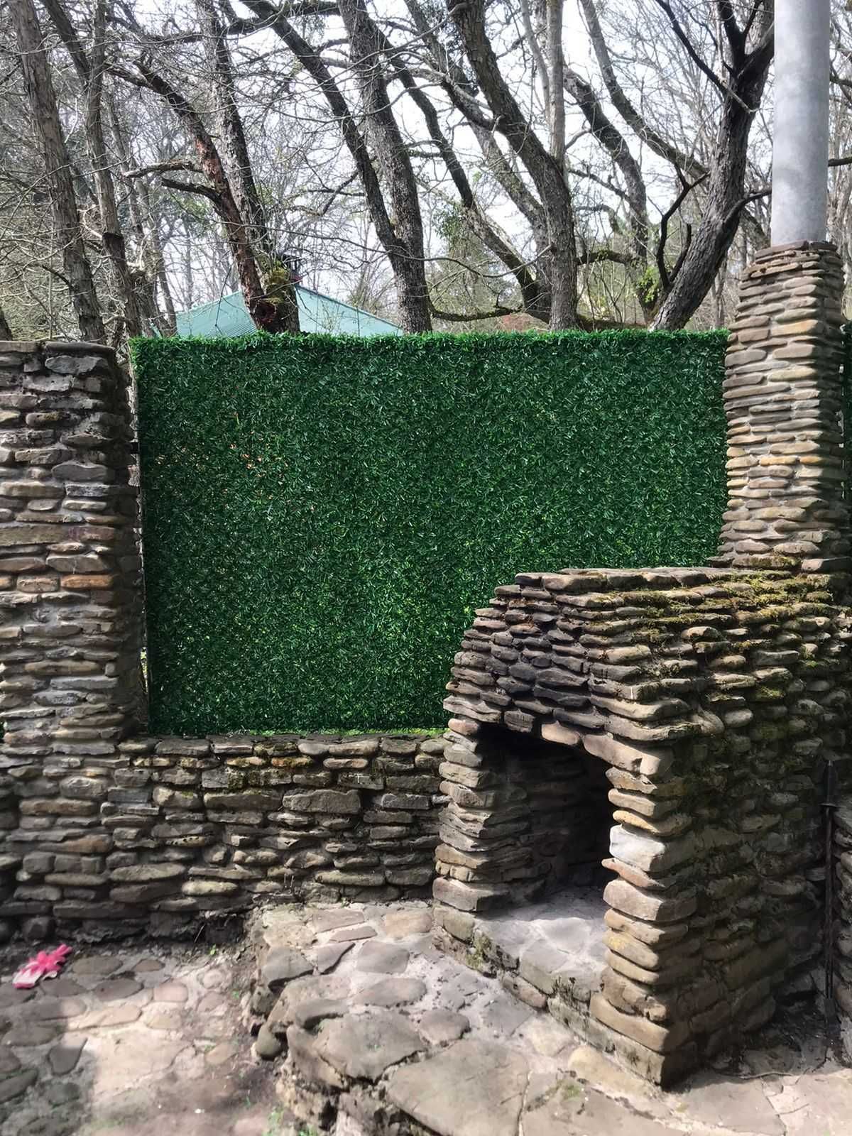 imitatie gard viu artificial, 1x10m 1,5x10m 1,7x10m 2x10m