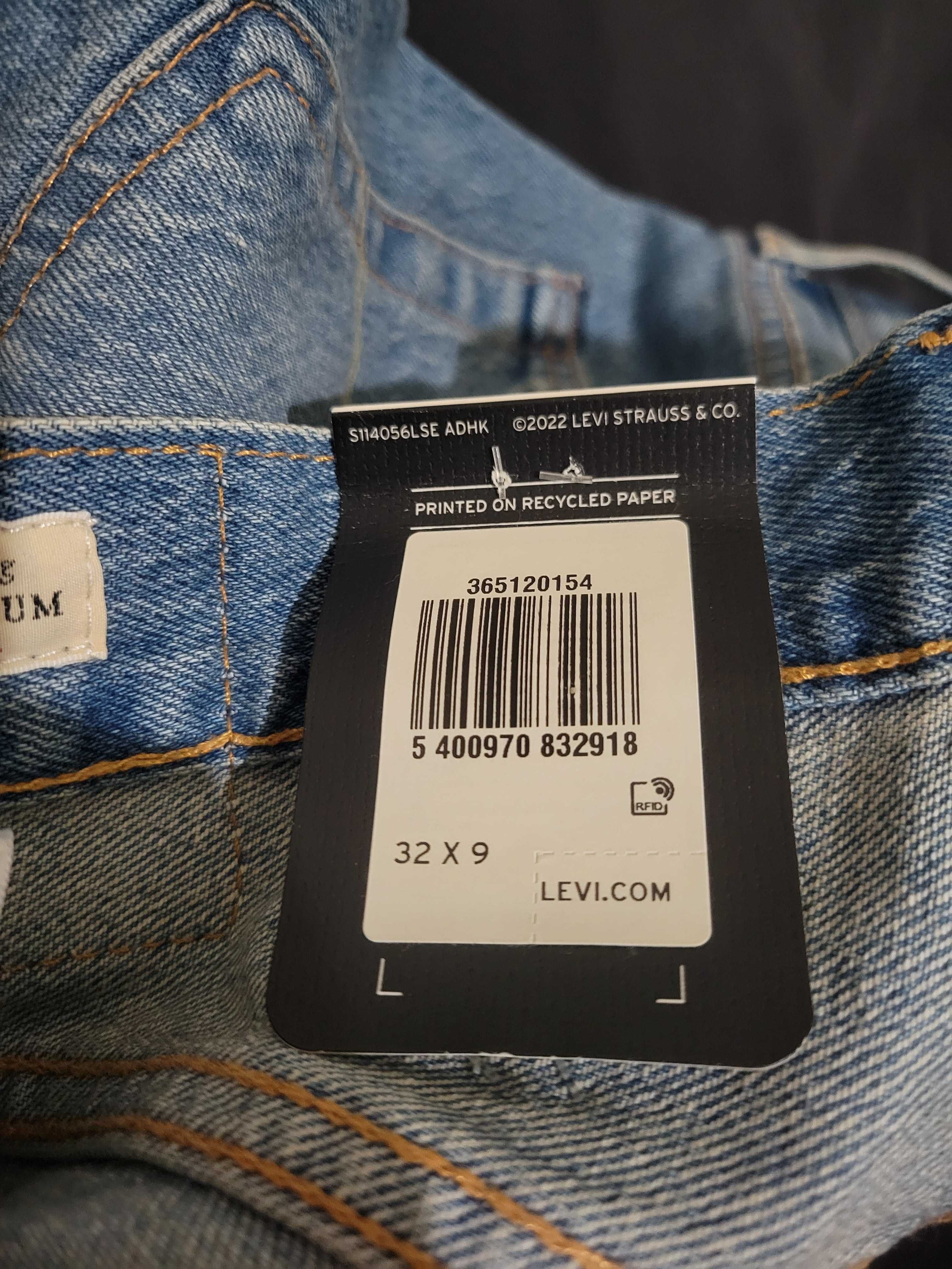 Kъси дънкови панталони Levi's 501 W32 x 9