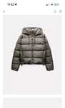 Zara яке Xs | Puffer coat