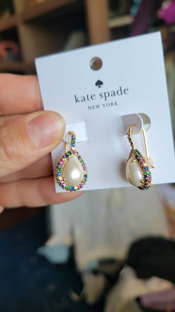 6 броя Обеци Kate spade Kurt Geiger