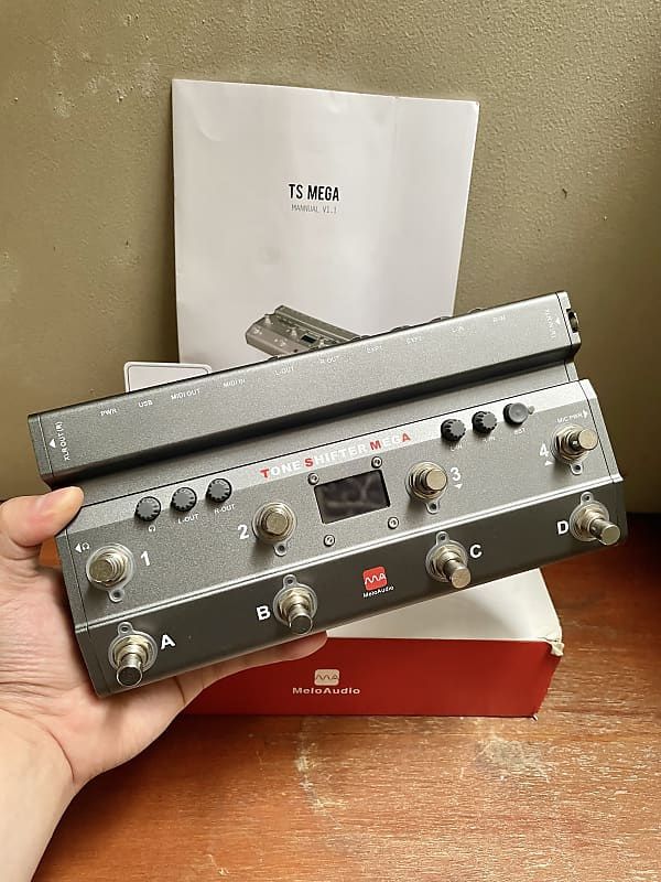 Аудиоинтерфейс MIDI контроллер 2в1 MeloAudio TS MEGA для гитары