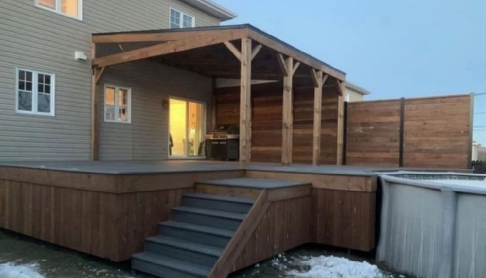 Foișoare terase din lemn