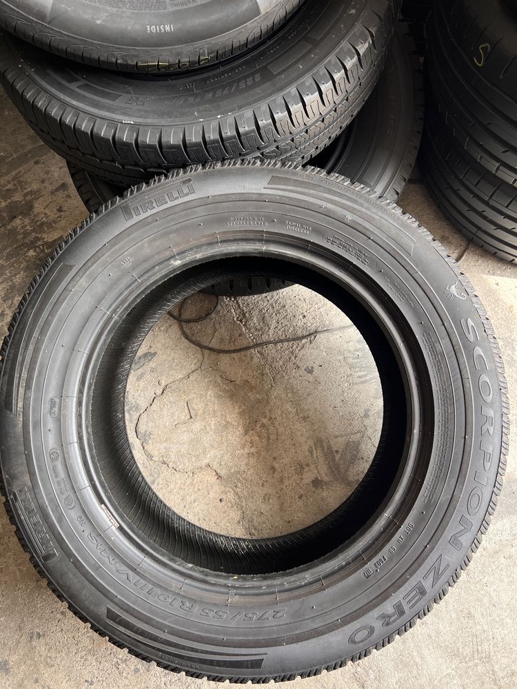 4 anvelope 275/55/19 , Pirelli , 5-6 mm !