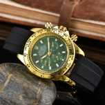 CEAS ROLEX Daytona Gold&Green Silicone Edition NOU 2025 !! verde redus