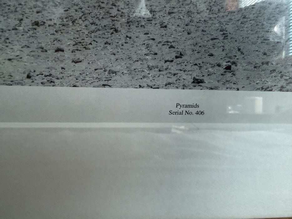 Пирамидите в Гиза - снимка в рамка