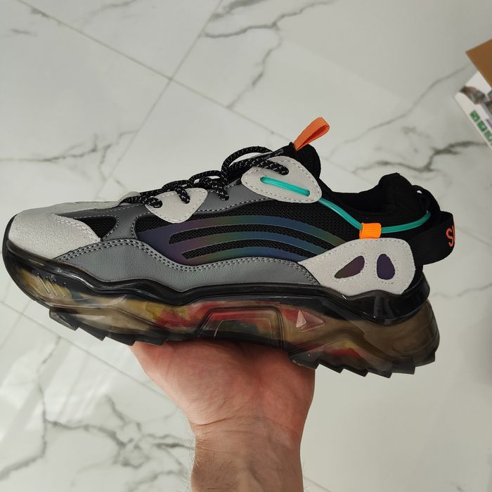 Adidasi sport pentru bărbați, ușori, elastici cu design personalizat