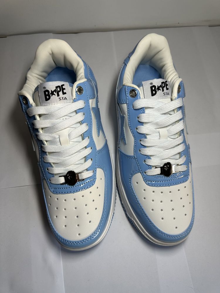 Adidasi/Sneakers Bape bapesta blue, marimea 42