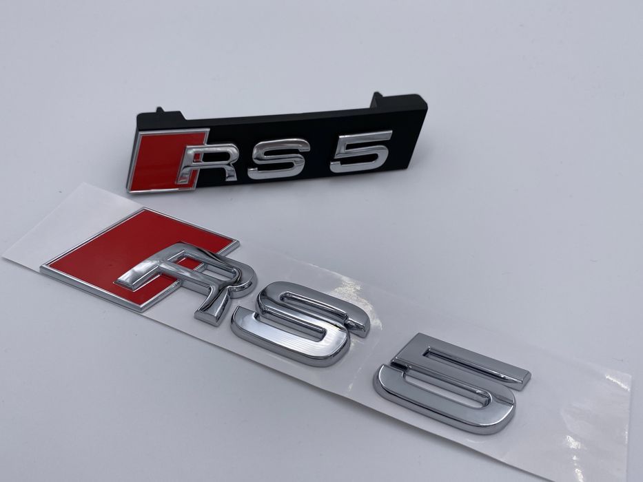 Set Embleme Audi RS5 crom