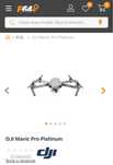 MDM vinde: Drona DJI Mavic Pro Platinum Fly More Combo, M1X.