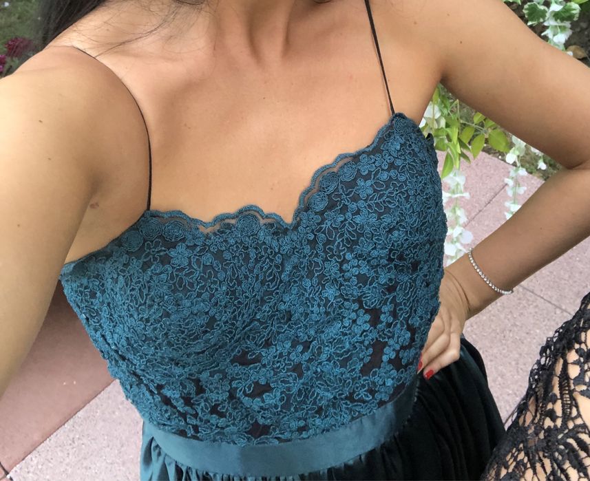 Rochie ocazie verde smarald