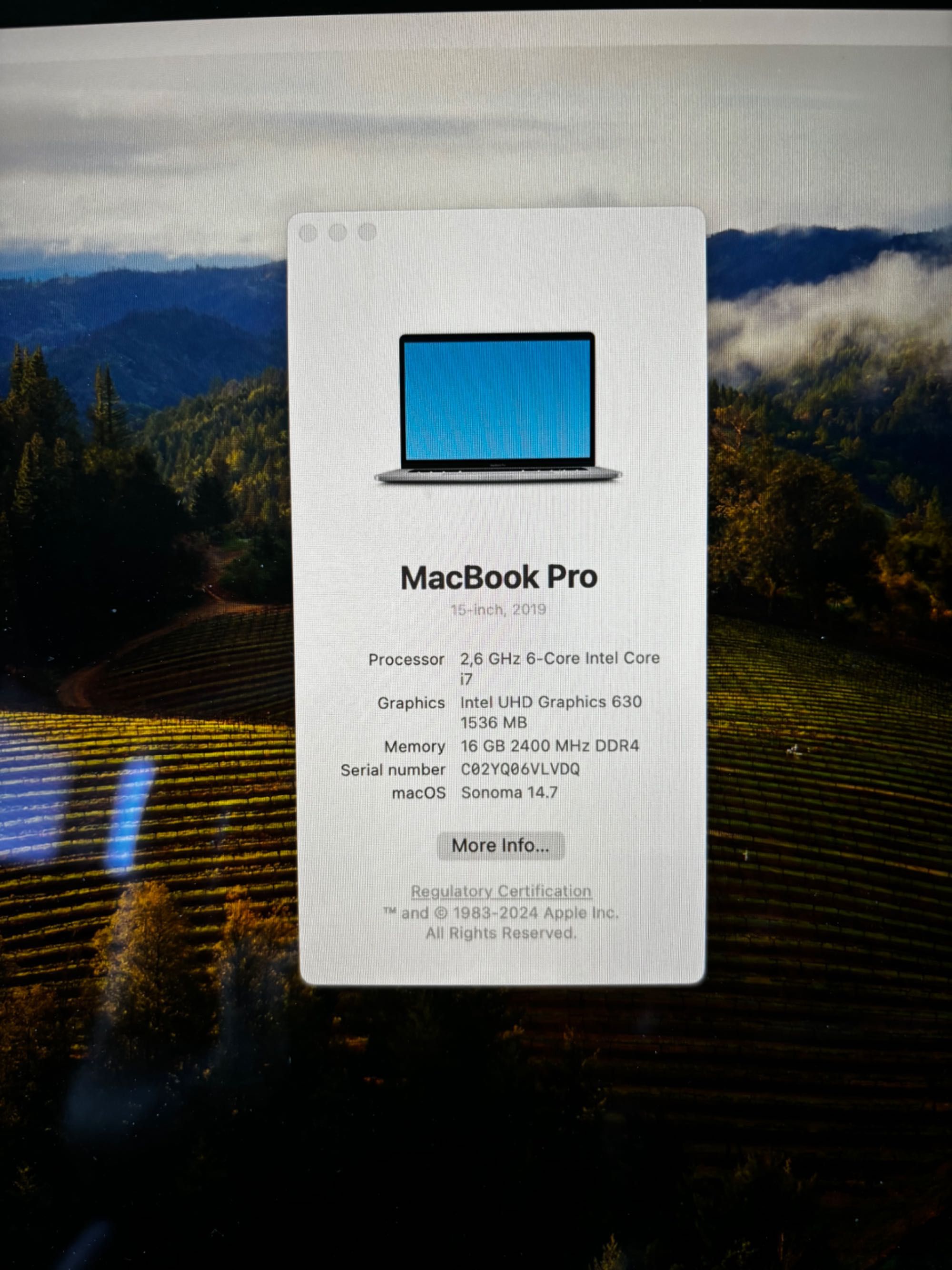 MacBook Pro 2019