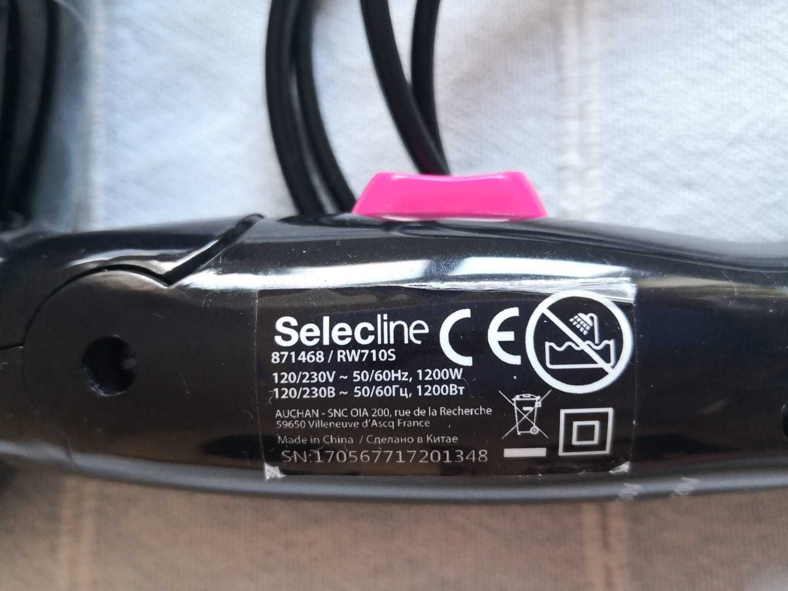 Uscător de păr Selecline pliabil negru