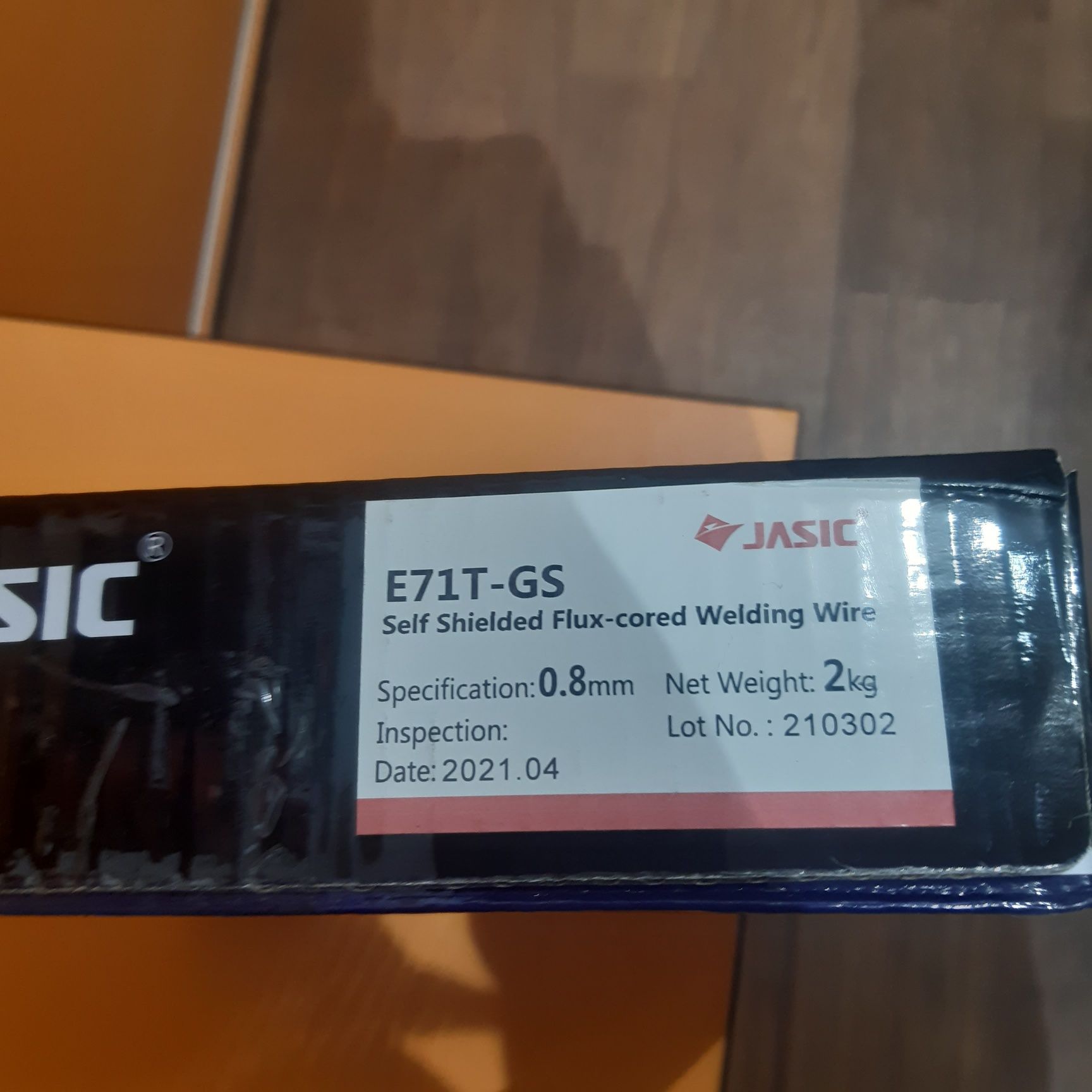 Порошковая нержавеющая сварочная проволока  марки E71T-GS 0.8 JASIC
