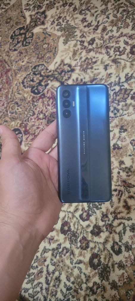 Tecno Pova 3 6+5/128GB Blue Igravoy Original 7000 mach batare Ideal