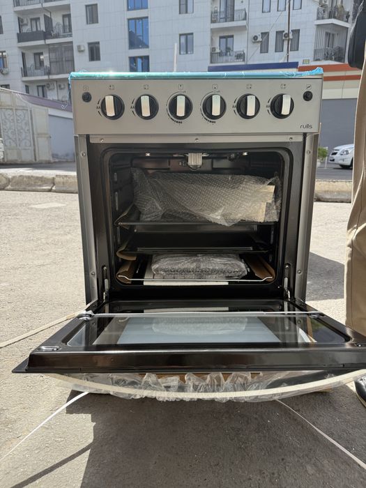 Gaz plita arzon narxda rulls brend kafolat bor