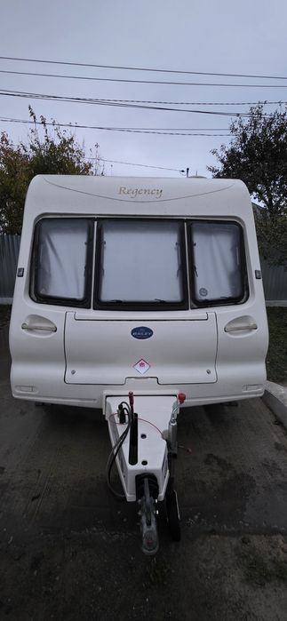 Rulota Bailey cu motor mover caravana cu panou solar