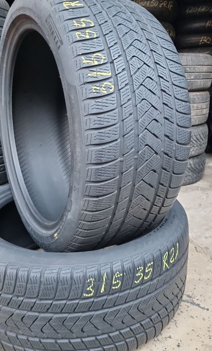 2 Anvelope M/S  Pirelli Scorpion 315 35 R21 RUN-FLAT  Impecabile.