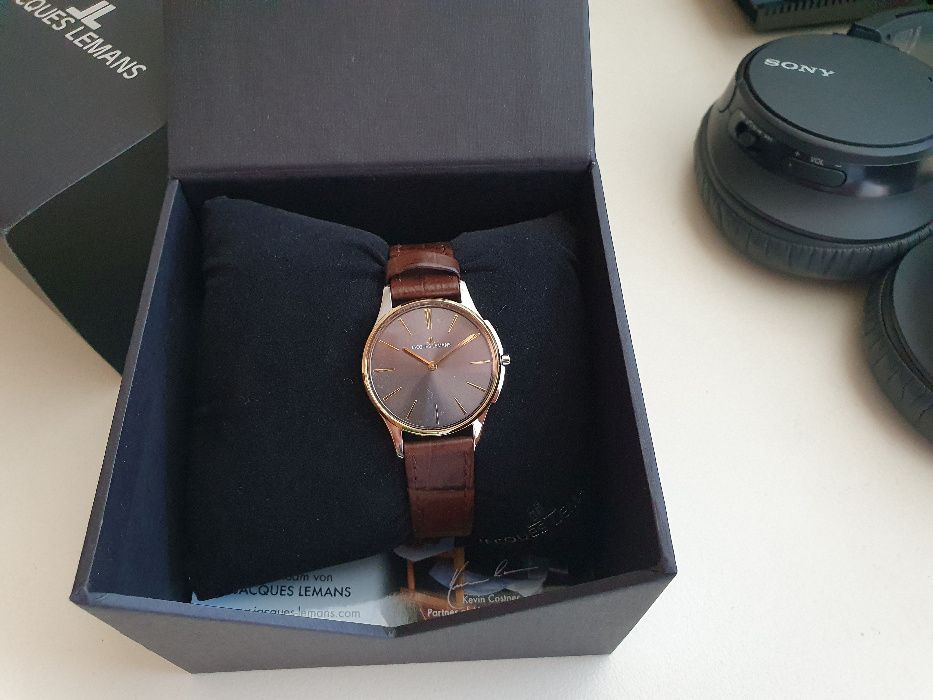 Луксозен дамски часовник Jacques Lemans London-1-1938 (купен от UK).