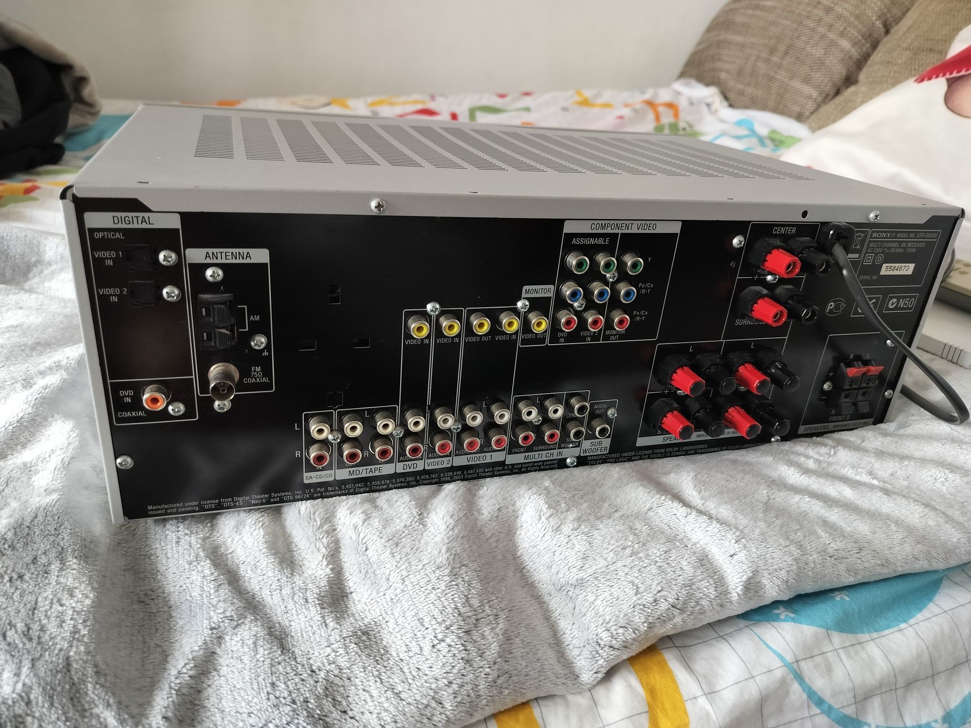 Amplificator Sony 100w canal 8ohm