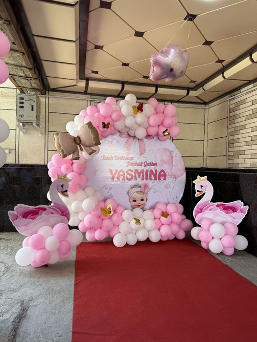 Оформление шарами