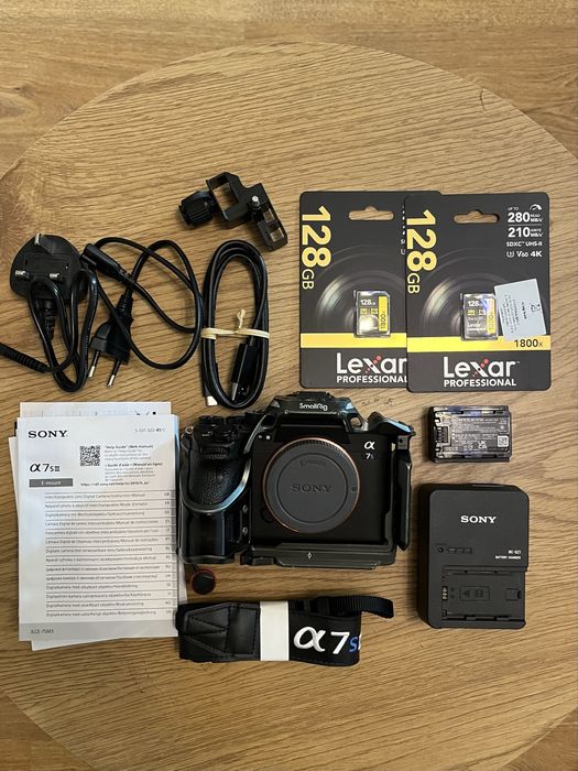 Sony A7s iii - cage smallrig - garantie