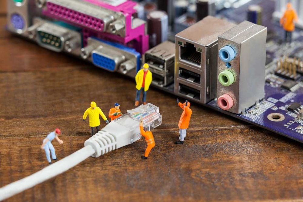 Обжим и проверка сетевого кабеля (RJ-45)