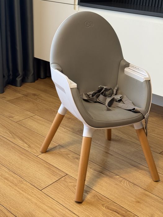 Столче за хранене KinderKraft Fini, сиво