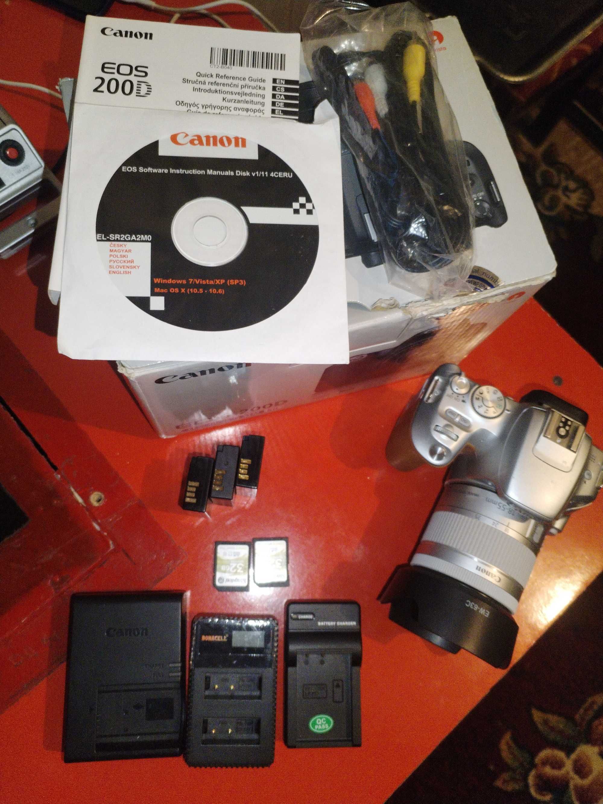 Canon eos 200D+18-55mm STM