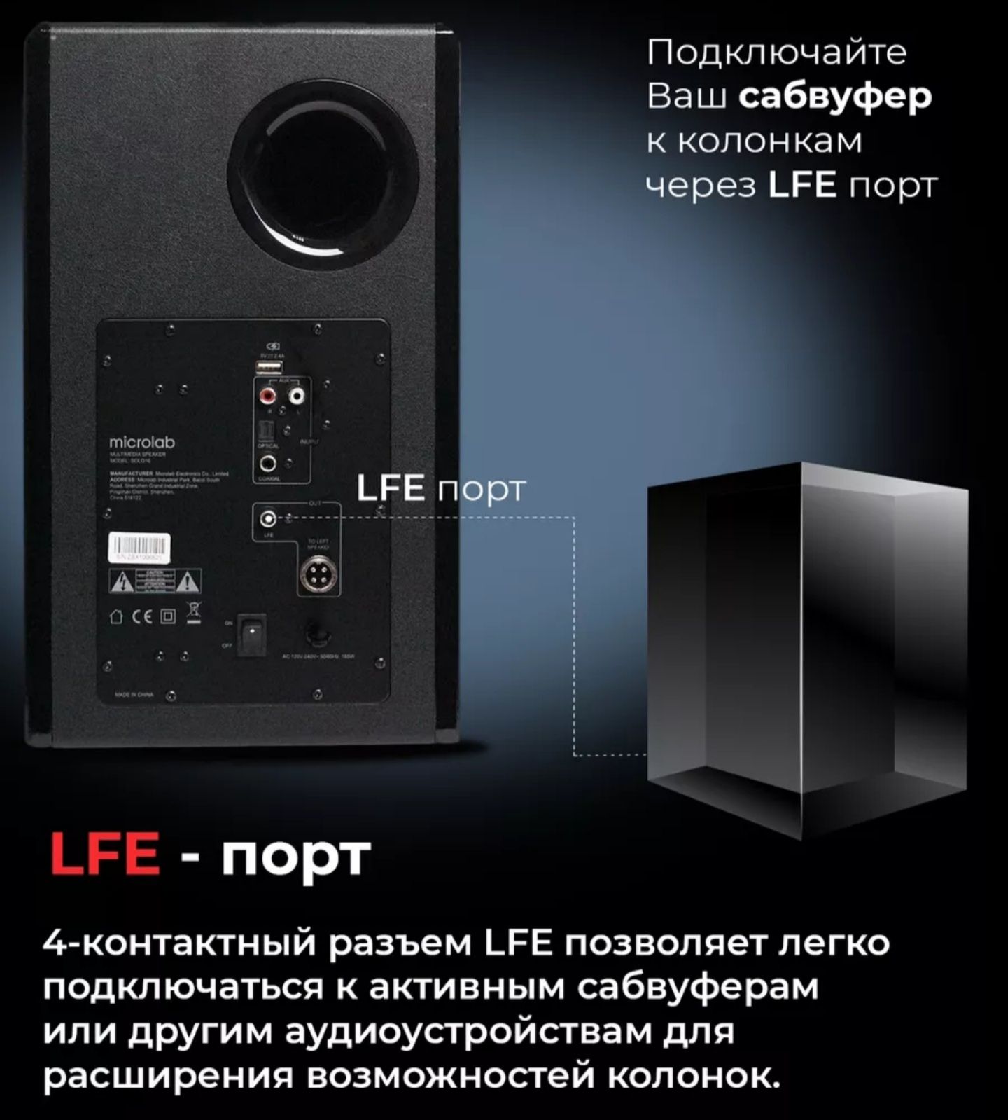 Лучшая Активная Звуковая Акустическая Стереосистема - Microlab solo 16