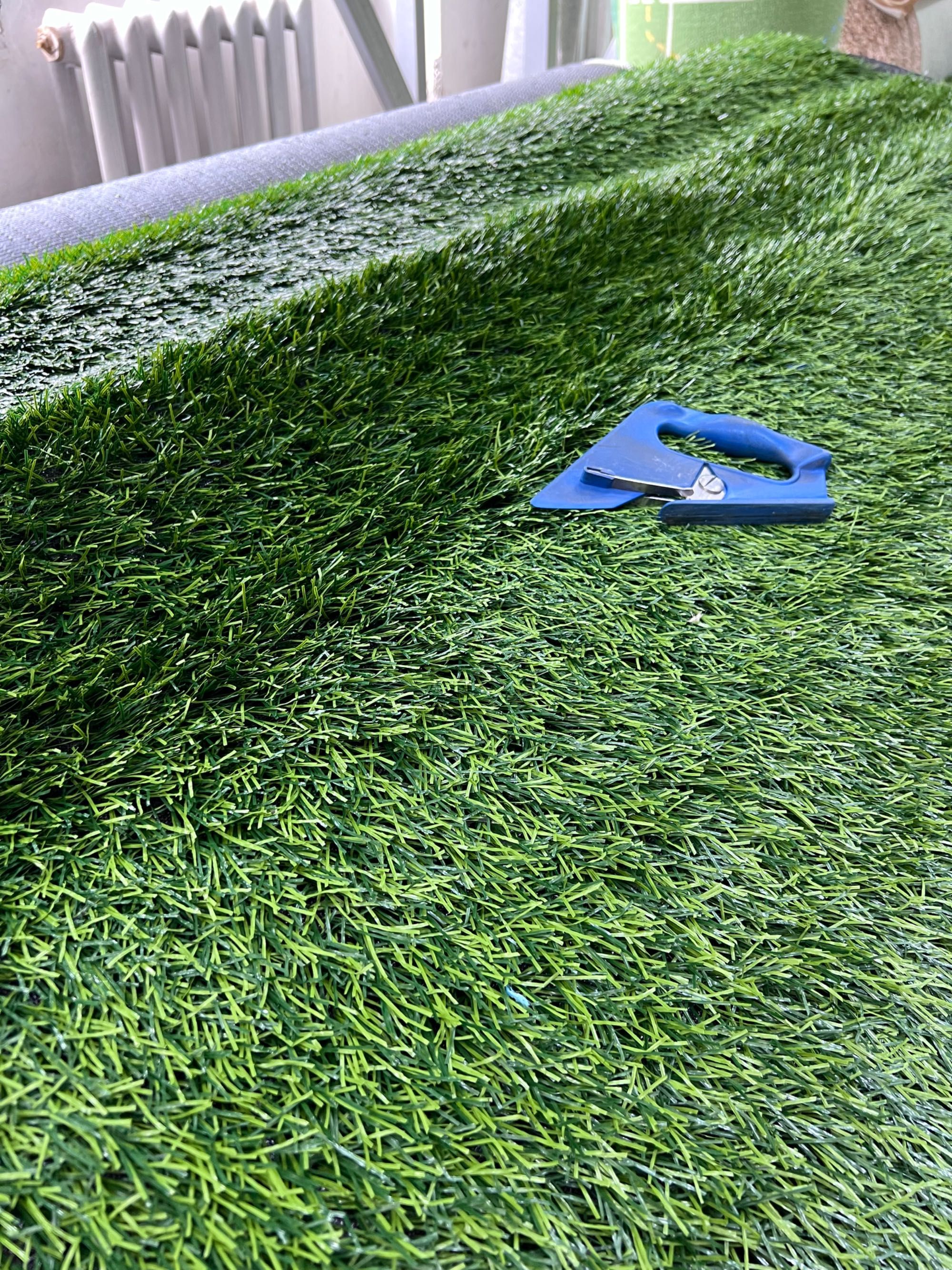 Искусственный газон 40мм для футбольного поля 10 000 Dtex