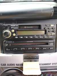 Оригинален компакт диск ,касетофон и радио Тoyota