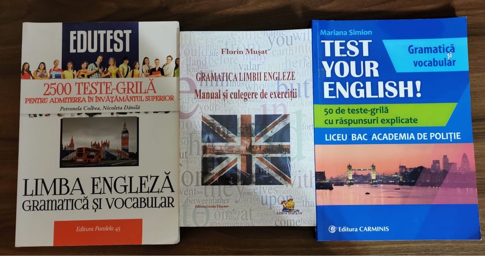 Cărți pentru admiterea la Academia de Poliție, școli de subofițeri