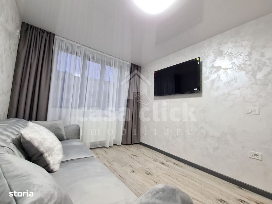 2 camere LUX mobilate si utilate, Micro 19, capat troleu