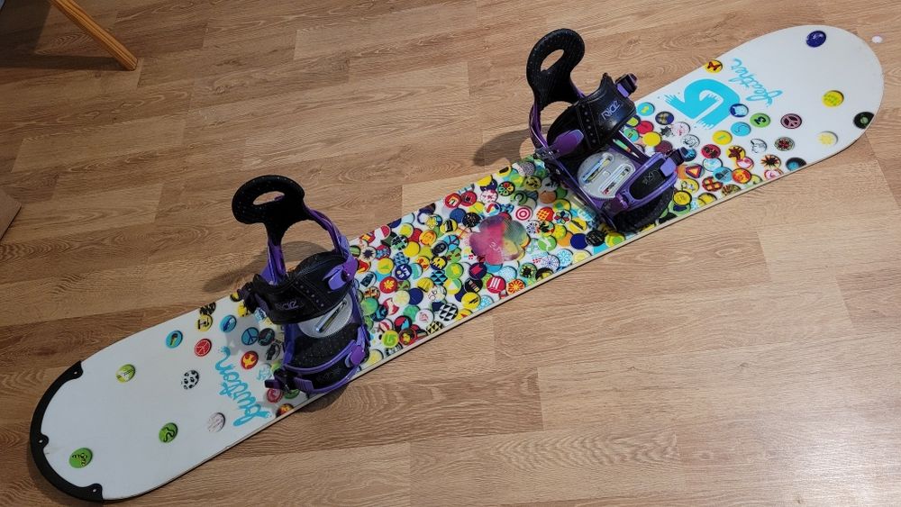 Placa snowboard Burton 153 cu legături RIDE