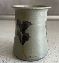 Vaza ceramica veche pictata manual
