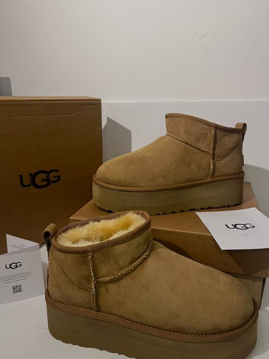 UGG Classic Ultra Mini Platform Chestnut