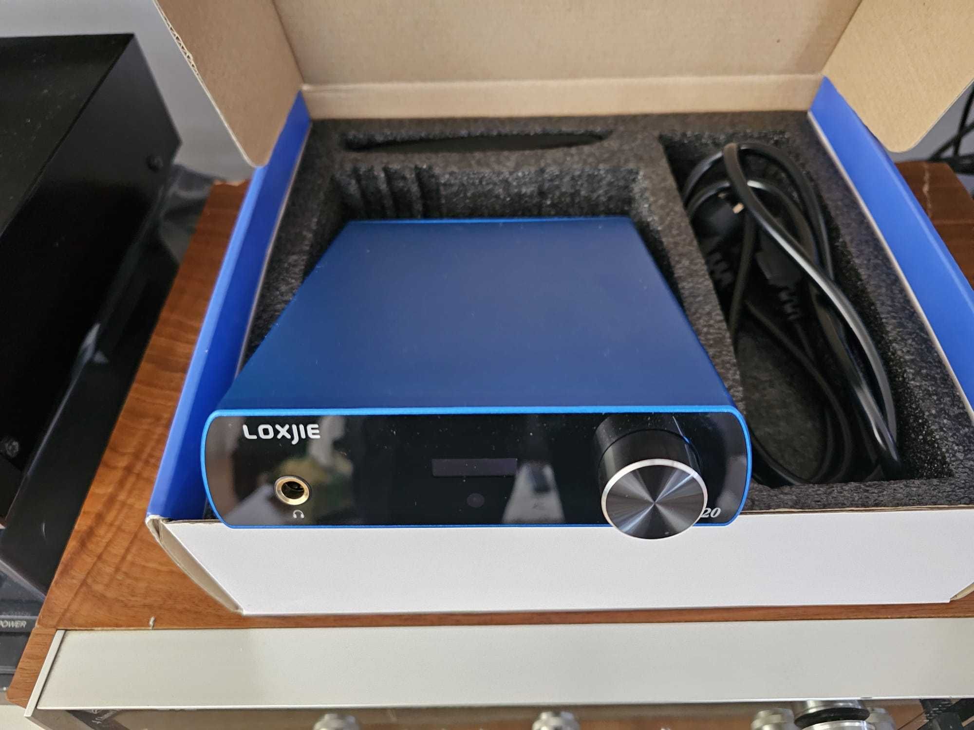 DAC LOXJIE D20 cu amplificator pentru casti  nou