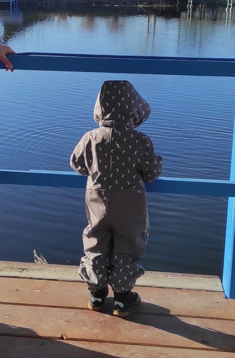 Combinezon/salopeta impermeabila Nameit, gen Ielm/Kidscare