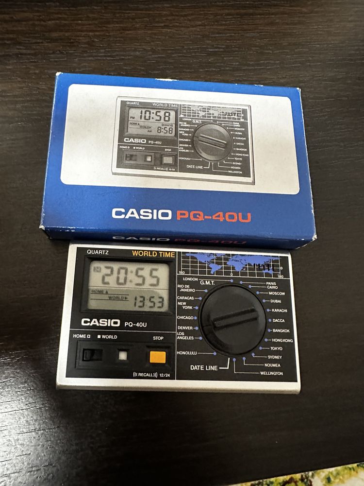 Ceas Casio LCD World Time Clock