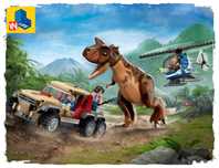 Set Tip brand L Jurassic Urmarirea dinozaur Carnotaurus 76941