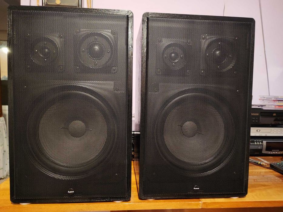boxe Heco MK II seria 2, 100 wați bas 25cm NU JBL KEF BOSE B&W Sony