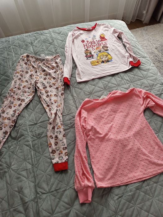 set pijama penti harry potter bluza h&m 9 10 ani marime 140 10ani