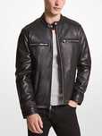 MK. Michael Kors Biker. Geaca / Jaketa piele 100% originala (600$)