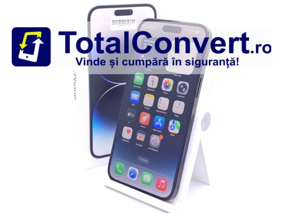 Apple iPhone 14 Pro Max 128GB Deep Purple, Garantie 24 luni | #D87257